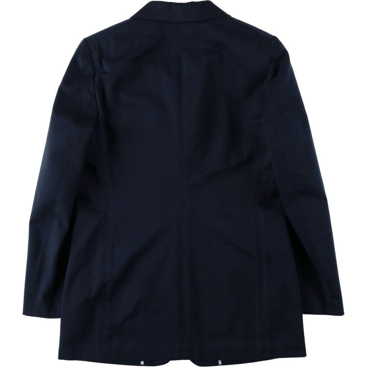 1990'S Tommy Hilfiger cotton tailored jacket, women's size L (approx.) cotton navy blue type Vintage Second Hand