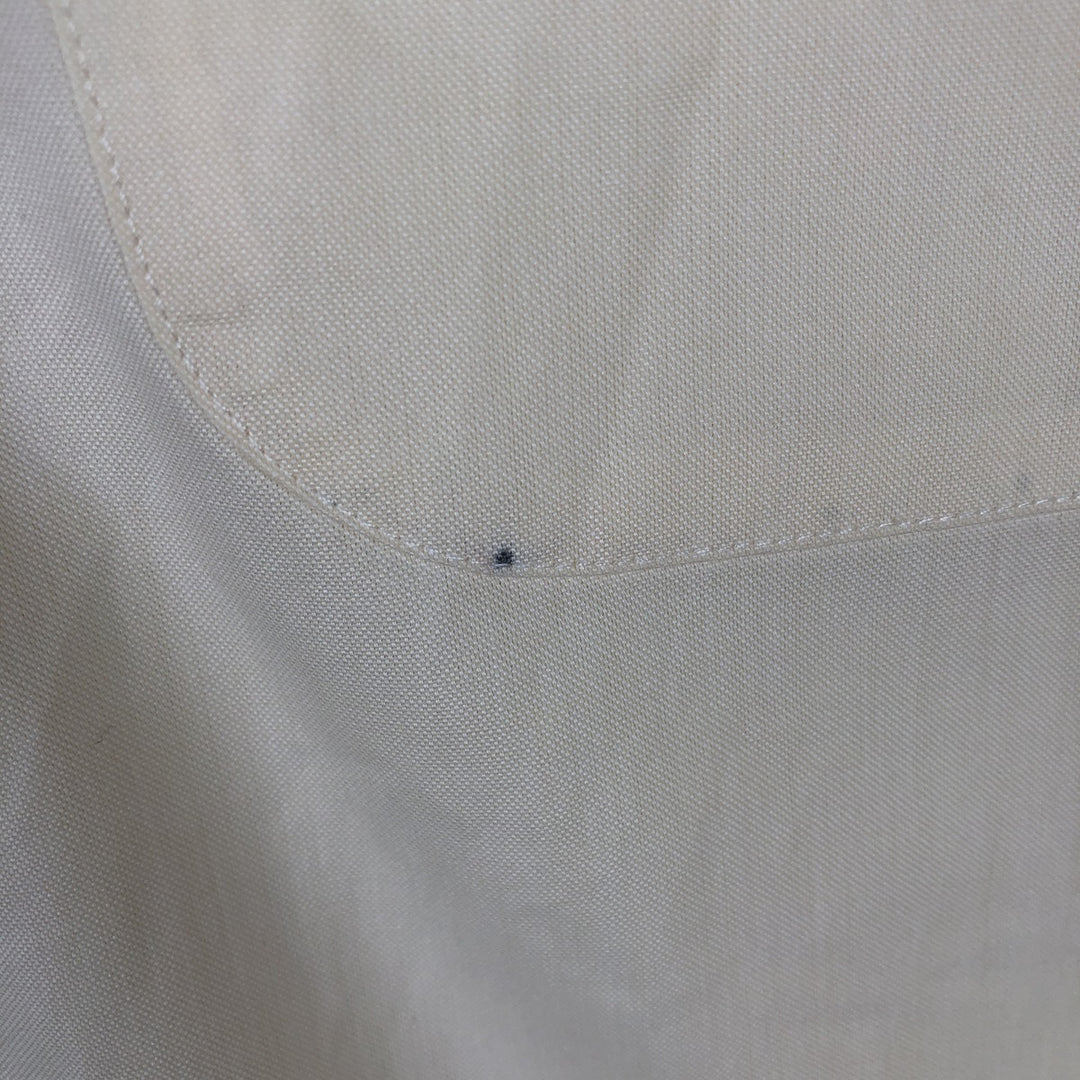 Brooks Brothers 346 long sleeve button-down shirt, men's size XL cotton yellow type Vintage Second Hand