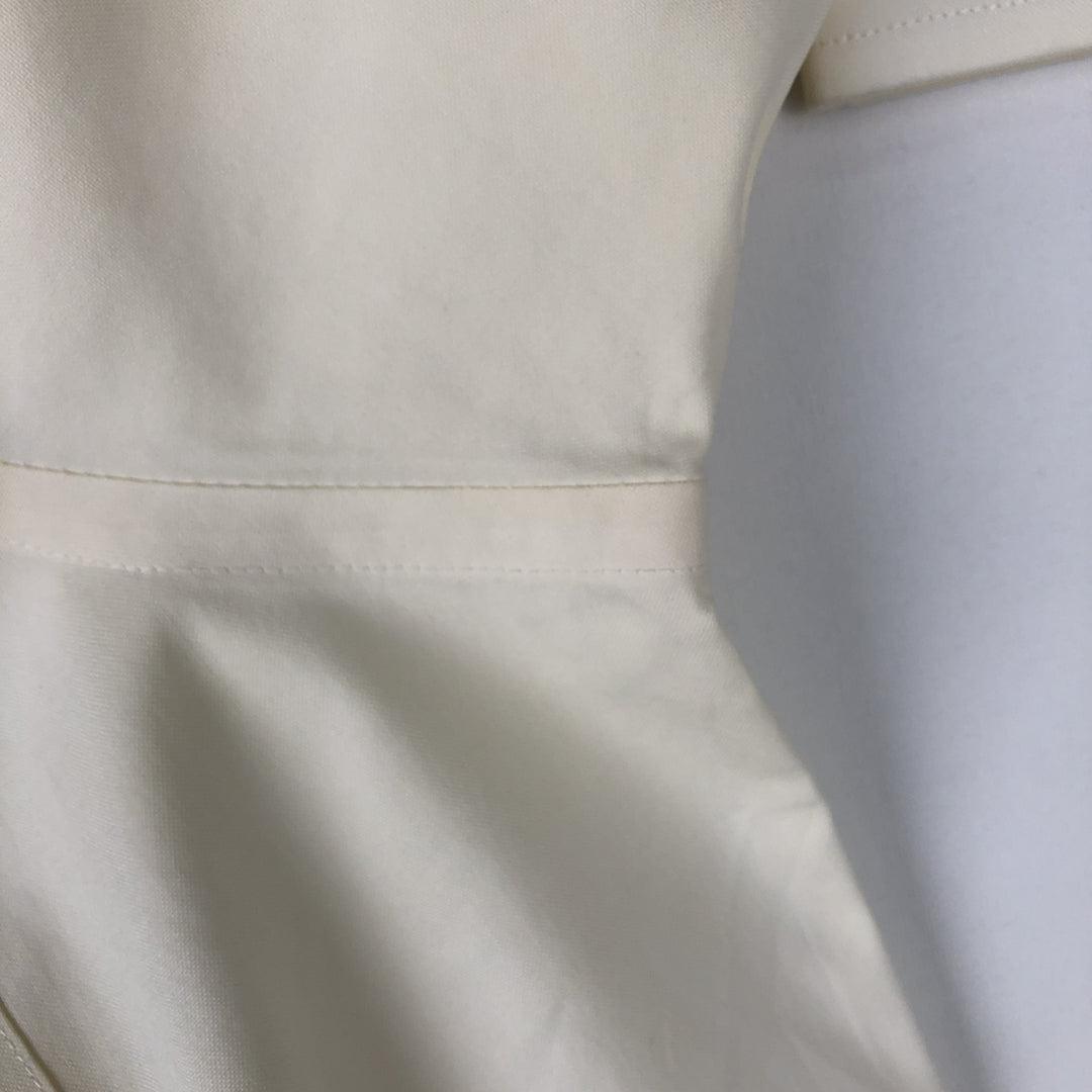 Brooks Brothers Est.1818 Slim Fit Long-Sleeve Cotton Shirt, Men's Size L (approx.) cotton unbleached Vintage Second Hand