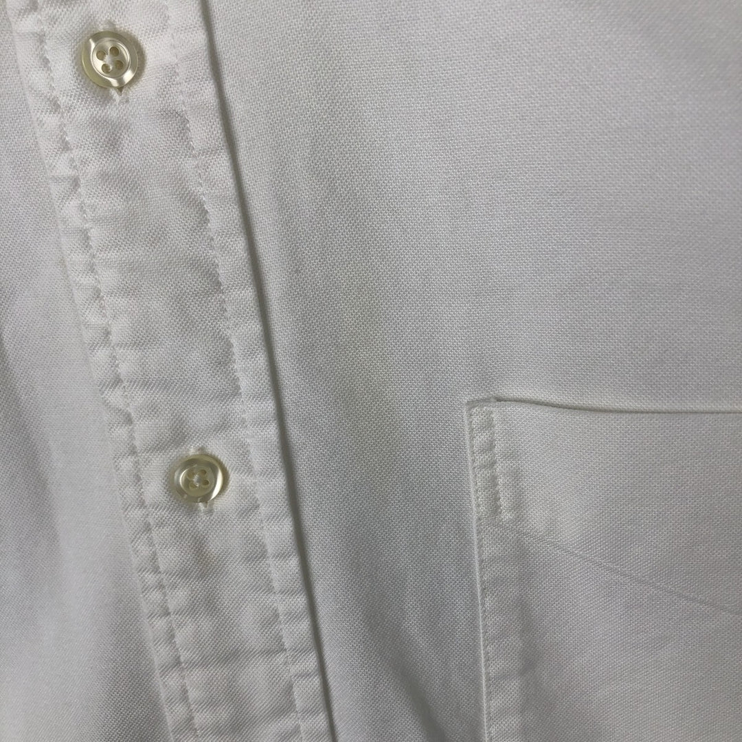 Brooks Brothers 346 long sleeve button-down shirt, men's size XL Supima Cotton white type Vintage Second Hand