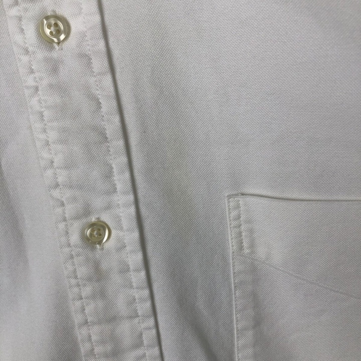 Brooks Brothers 346 long sleeve button-down shirt, men's size XL Supima Cotton white type Vintage Second Hand