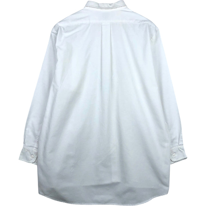 Dickies long-sleeved button-down shirt, men's size XL. cotton white type Vintage Second Hand