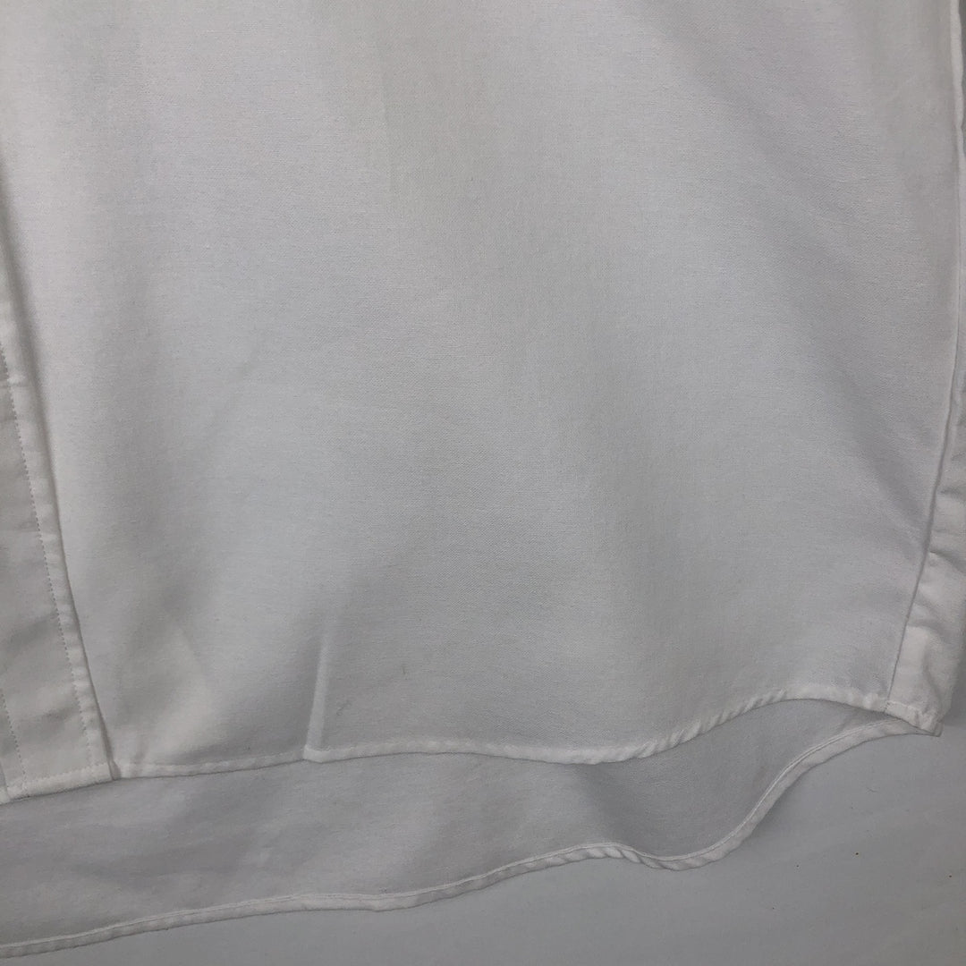 Dickies long-sleeved button-down shirt, men's size XL. cotton white type Vintage Second Hand