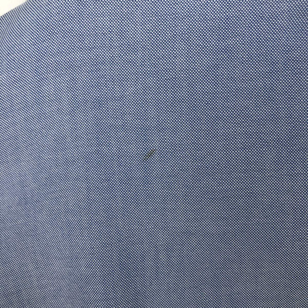 Vintage LLBean long-sleeved button-down check shirt from the 1990s, men's size XL. cotton Blue type light blue Vintage Second Hand