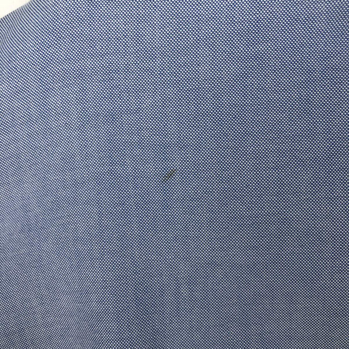 Vintage LLBean long-sleeved button-down check shirt from the 1990s, men's size XL. cotton Blue type light blue Vintage Second Hand