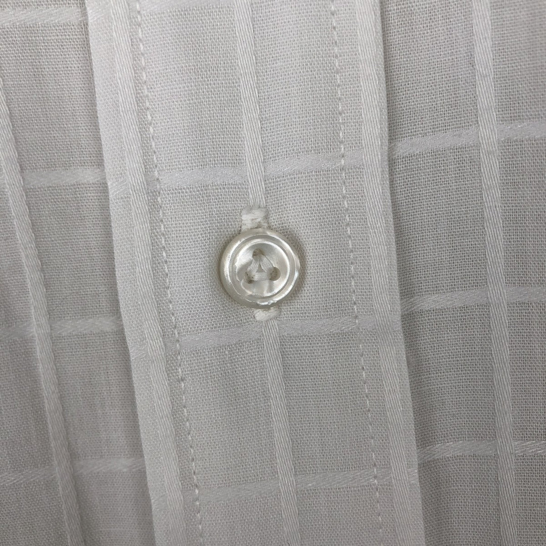 1970'S HATHAWAY Long-Sleeve Shirt, Men's Size L (approx.), Vintage unclear white type Vintage Second Hand
