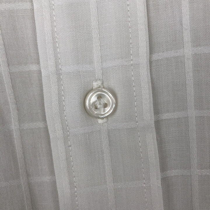 1970'S HATHAWAY Long-Sleeve Shirt, Men's Size L (approx.), Vintage unclear white type Vintage Second Hand