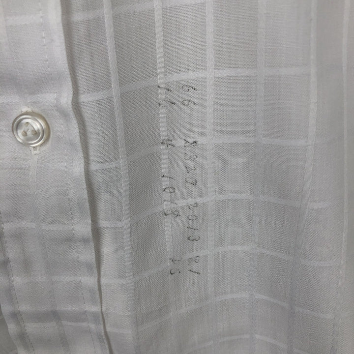1970'S HATHAWAY Long-Sleeve Shirt, Men's Size L (approx.), Vintage unclear white type Vintage Second Hand