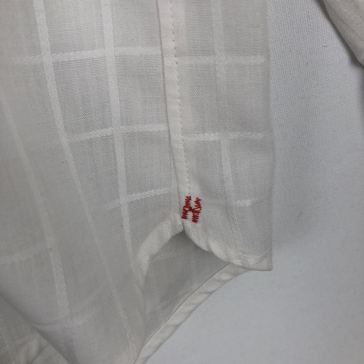 1970'S HATHAWAY Long-Sleeve Shirt, Men's Size L (approx.), Vintage unclear white type Vintage Second Hand