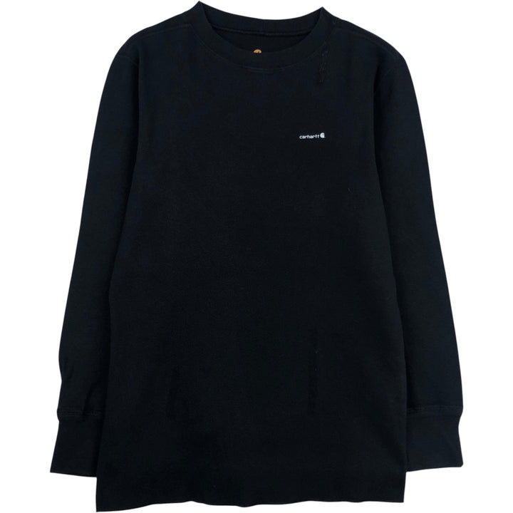 Carhartt long-sleeved T-shirt, men's size M cotton black type Vintage Second Hand