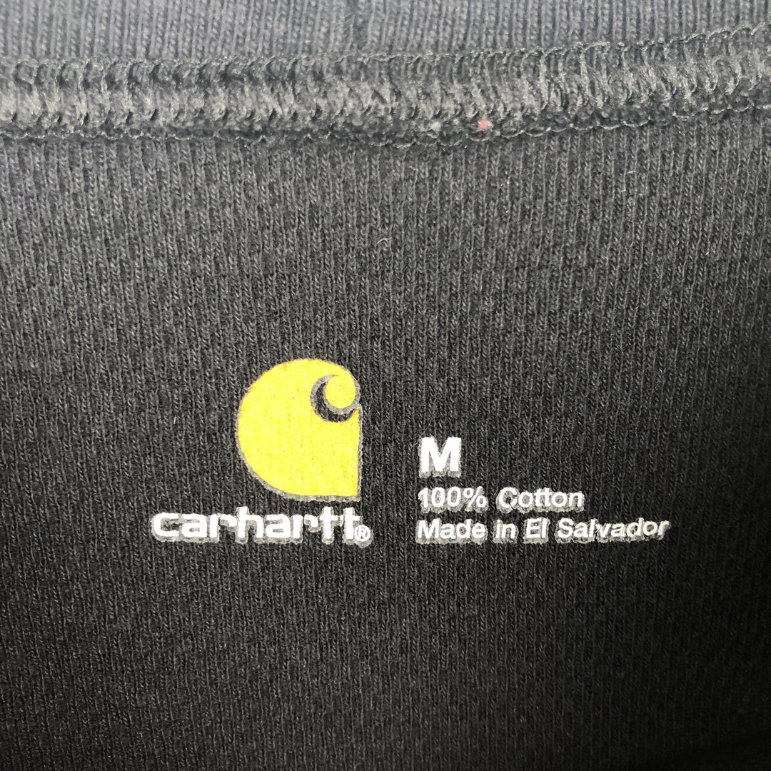 Carhartt long-sleeved T-shirt, men's size M cotton black type Vintage Second Hand