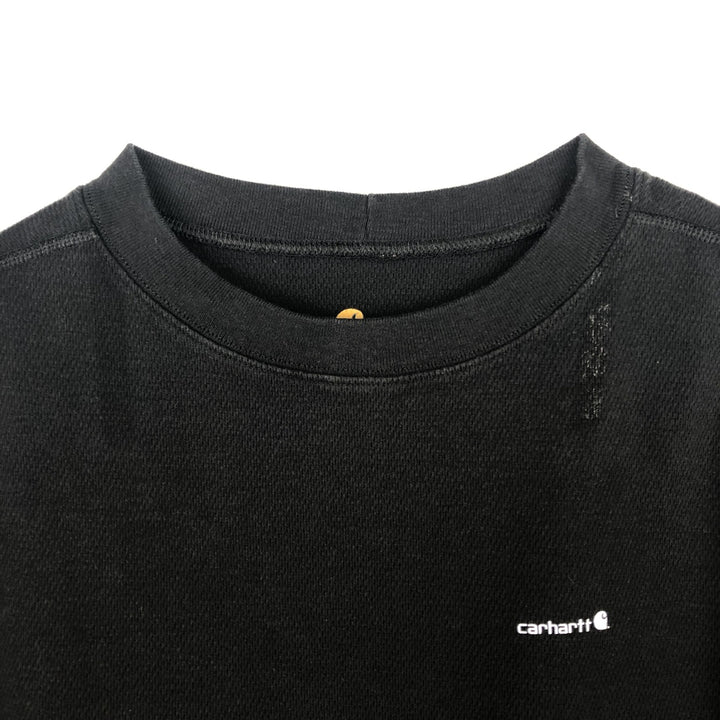 Carhartt long-sleeved T-shirt, men's size M cotton black type Vintage Second Hand