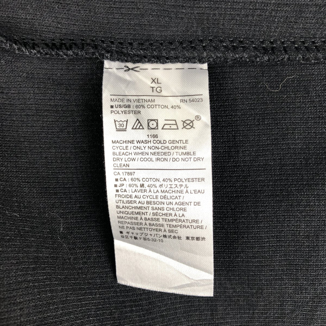 Banana Republic Thermal Long-Sleeve T-Shirt, Waffle Knit, Men's Size XL (equivalent) cotton black type Vintage Second Hand