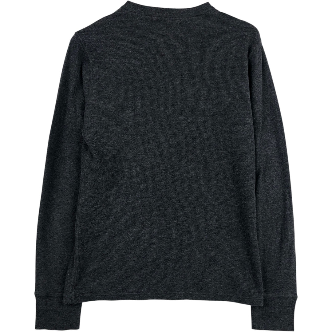 Ralph Lauren POLO RALPH LAUREN Long-Sleeve T-Shirt (Men's Size S) cotton gray type Vintage Second Hand