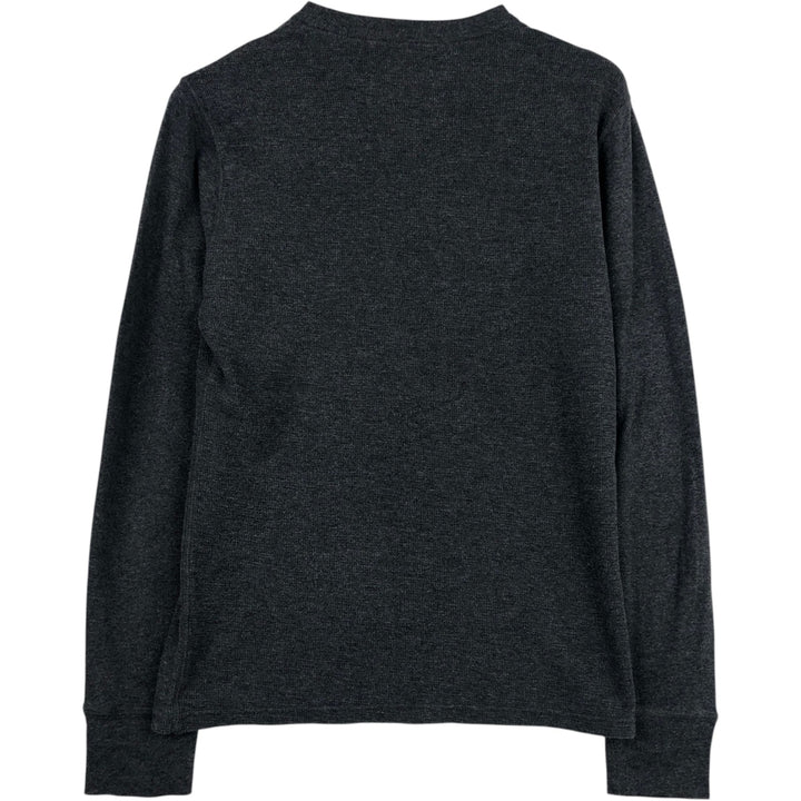 Ralph Lauren POLO RALPH LAUREN Long-Sleeve T-Shirt (Men's Size S) cotton gray type Vintage Second Hand
