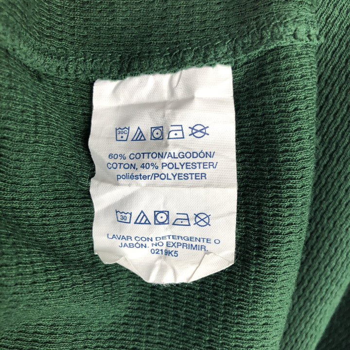 Ralph Lauren POLO RALPH LAUREN SLEEPWEAR Thermal Long T-Shirt, Men's XXL cotton Green type dark green Vintage Second Hand