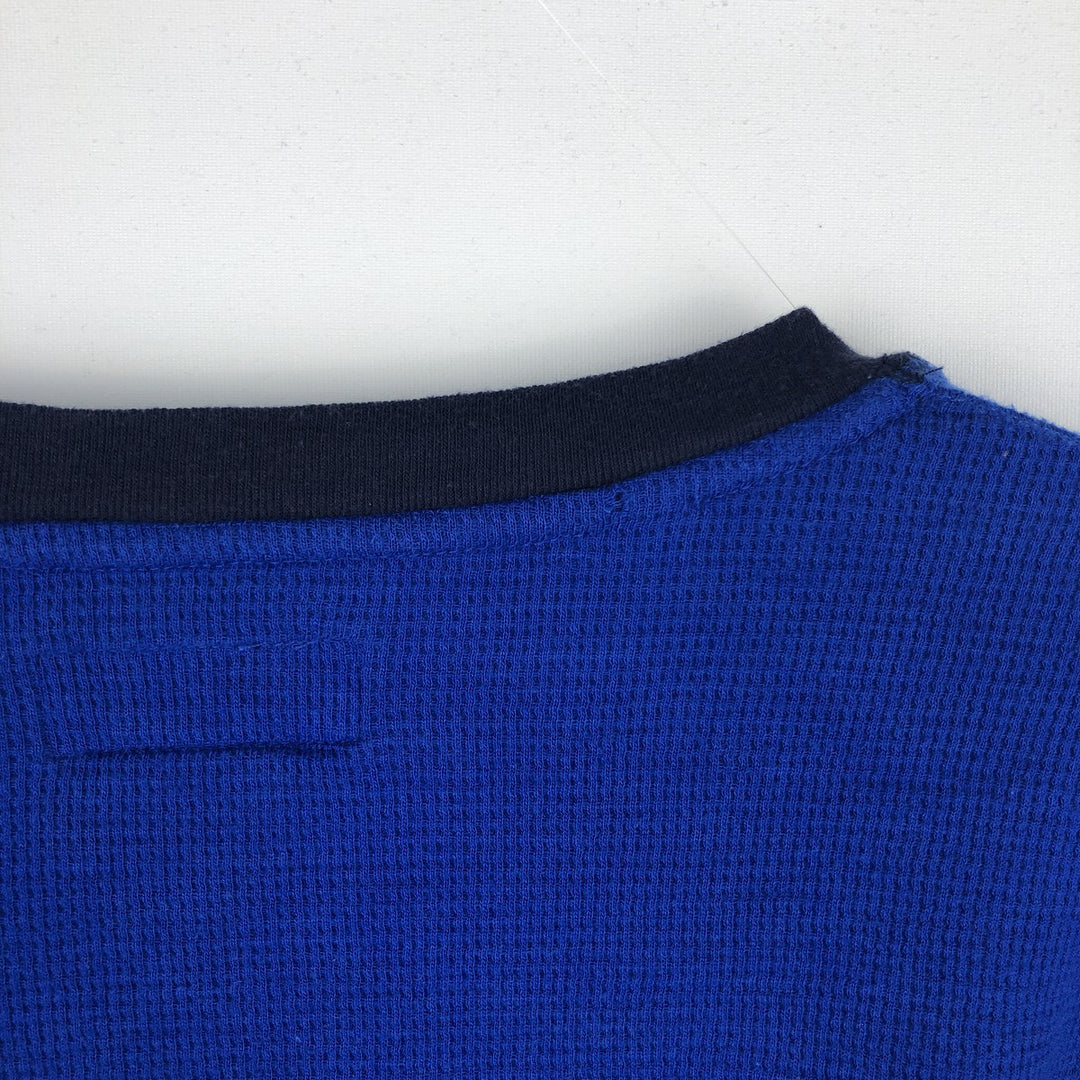 Ralph Lauren POLO RALPH LAUREN long-sleeved T-shirt, men's size XXL cotton blue type Vintage Second Hand