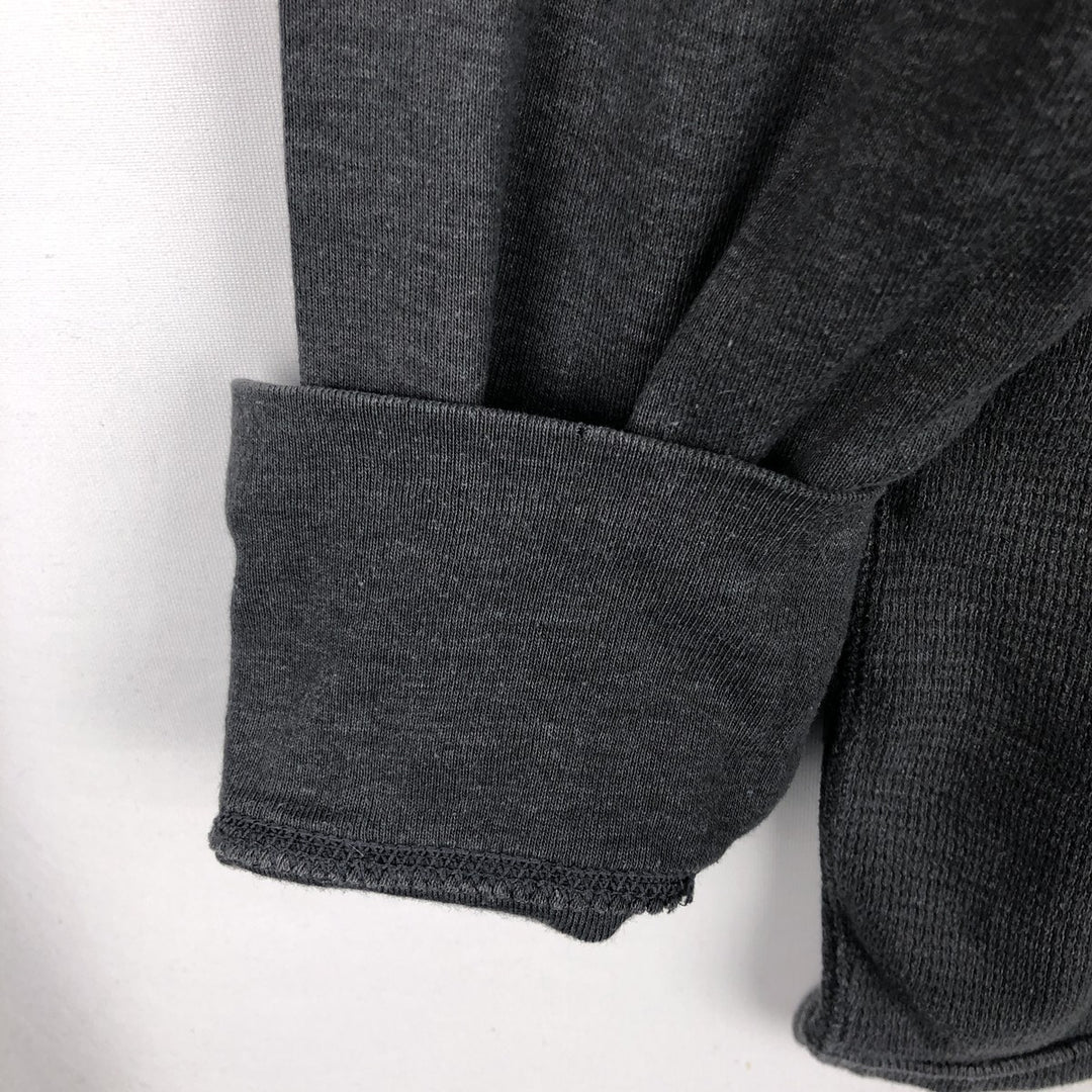 Ralph Lauren POLO RALPH LAUREN Thermal Long T-shirt Waffle Men's XL cotton gray type Vintage Second Hand