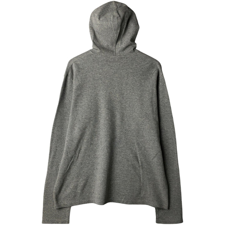 Ralph Lauren POLO RALPH LAUREN Hooded Thermal T-Shirt, Waffle, Men's XL cotton gray type Vintage Second Hand
