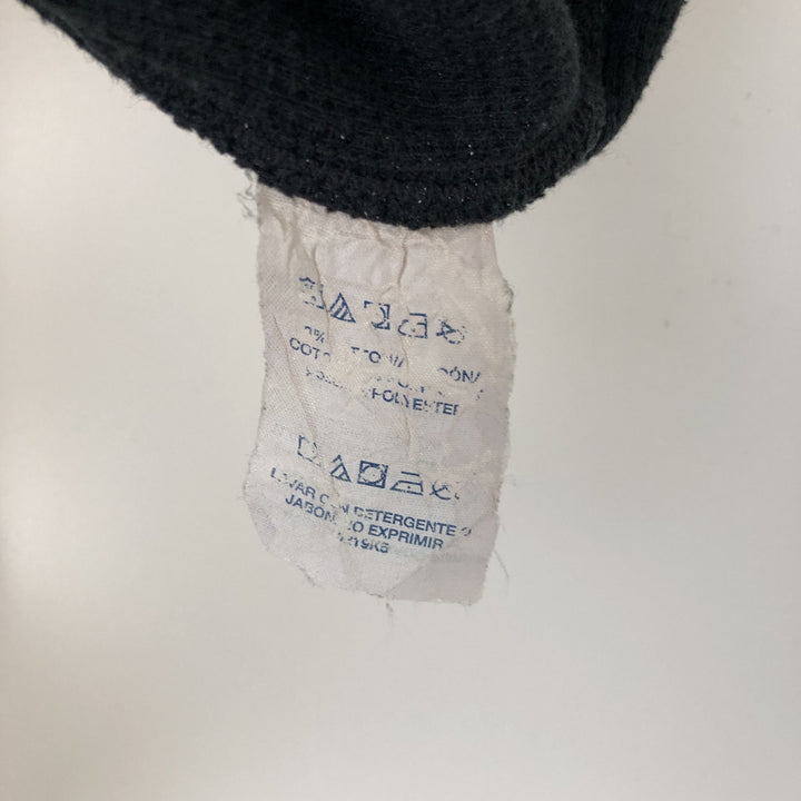 Ralph Lauren POLO RALPH LAUREN SLEEPWEAR Thermal Long T-shirt Honeycomb Men's L size cotton black type Vintage Second Hand