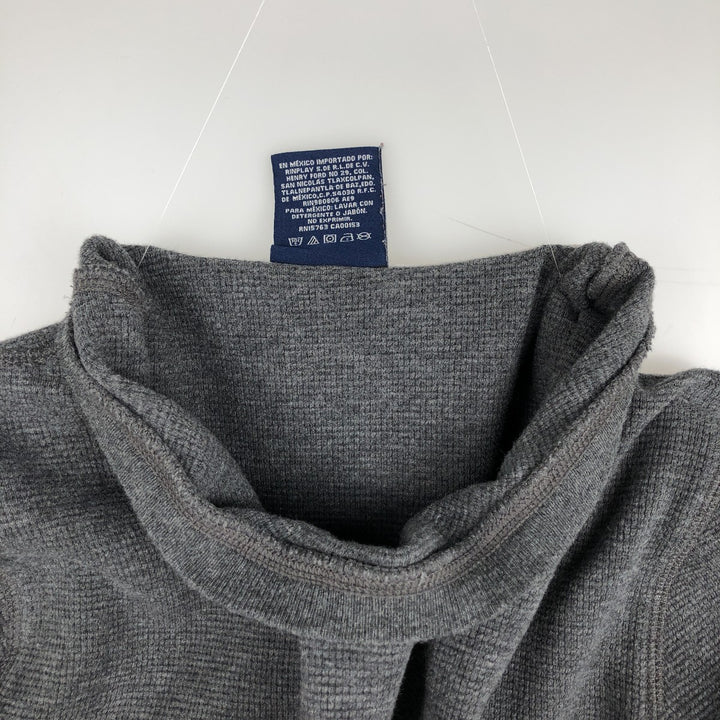 Ralph Lauren POLO RALPH LAUREN SLEEPWEAR Thermal Long T-Shirt, Waffle, Men's Size Small cotton gray type Vintage Second Hand