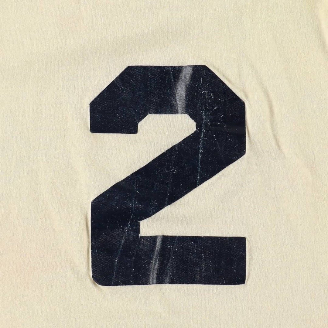 Vintage 80s-90'S Jerzees Printed T-Shirt, Made in USA, Men's XL cotton unbleached Vintage Second Hand