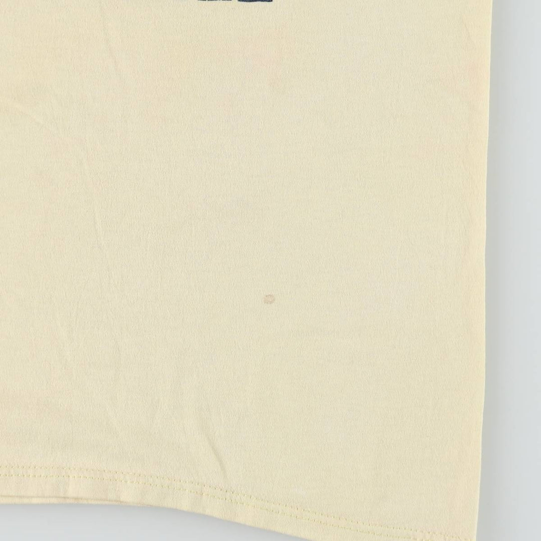 Vintage 80s-90'S Jerzees Printed T-Shirt, Made in USA, Men's XL cotton unbleached Vintage Second Hand