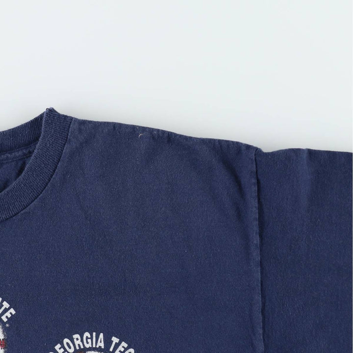 90'S PLAYERZ 47TH NCAA COLLEGE WORLD SERIES College T-Shirt, Made in USA, Men's XL equivalent, Vintage cotton navy blue type Vintage Second Hand