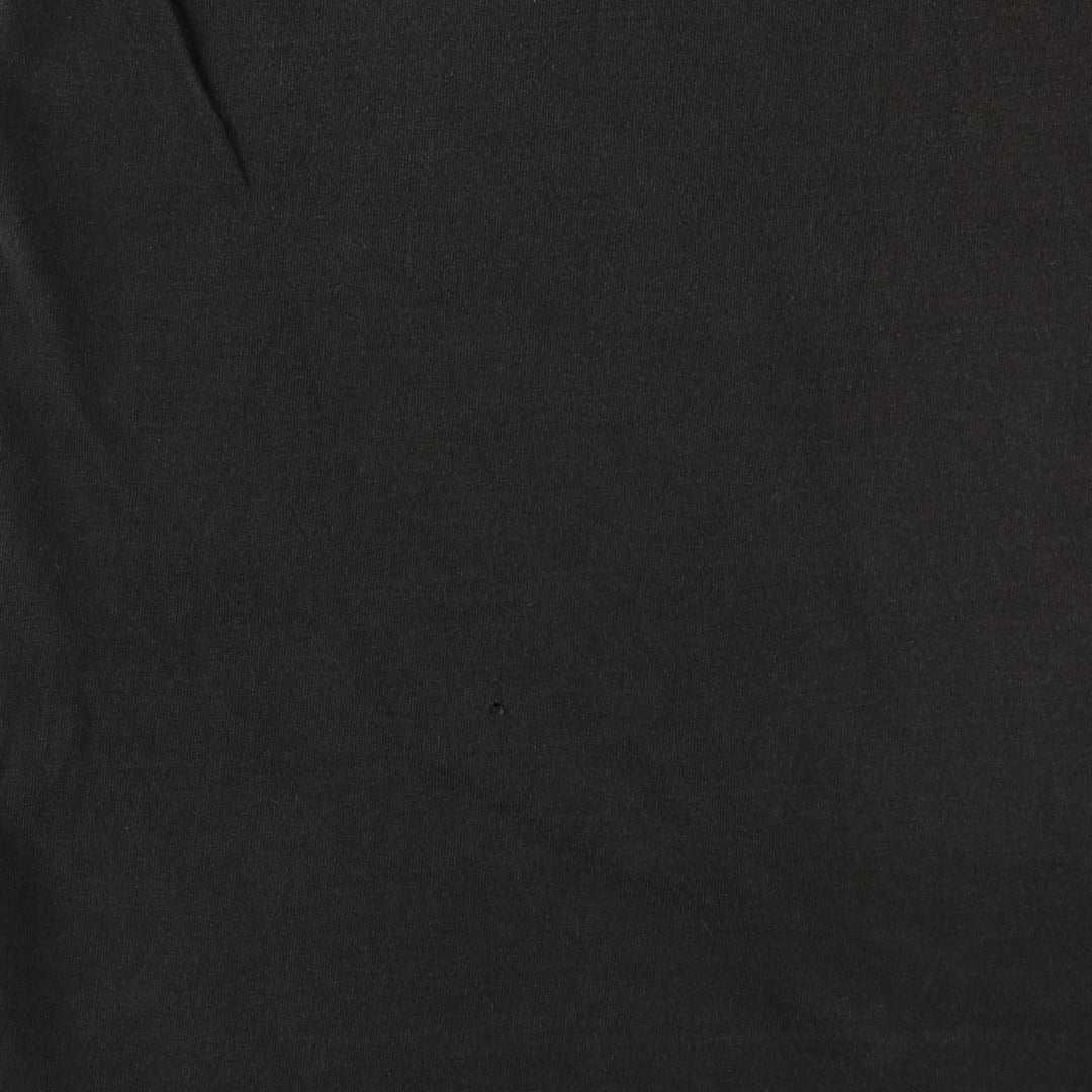 90s-era RED OAK College T-shirt, Made in USA, Men's XL equivalent, Vintage cotton black type Vintage Second Hand