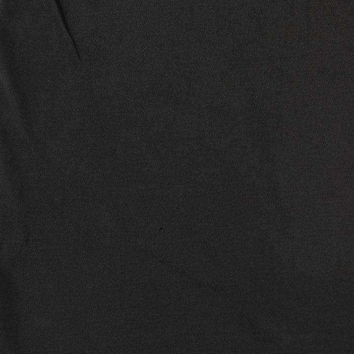 90s-era RED OAK College T-shirt, Made in USA, Men's XL equivalent, Vintage cotton black type Vintage Second Hand