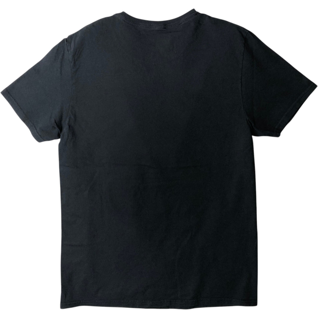 DEF LEPPARD Leopard Pattern Band T-shirt Band Tee Men's M size cotton black type Vintage Second Hand