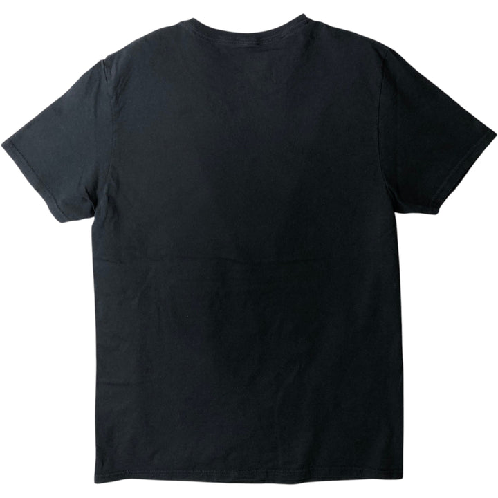 DEF LEPPARD Leopard Pattern Band T-shirt Band Tee Men's M size cotton black type Vintage Second Hand