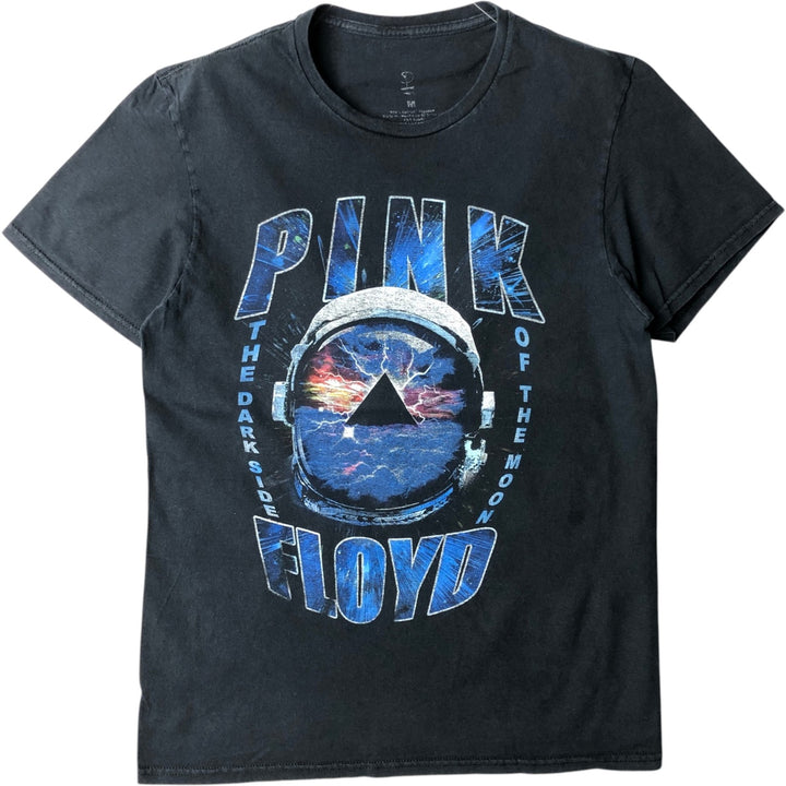 PINK FLOYD Pink Floyd Band T-shirt Band T Men's M size cotton black type Vintage Second Hand