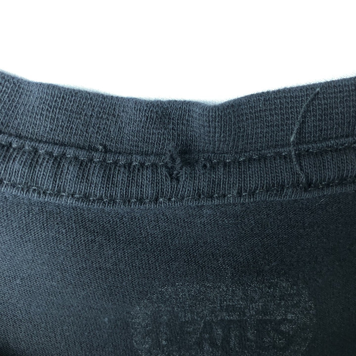 THE BEATLES Band T-shirt, Men's M size unclear black type Vintage Second Hand