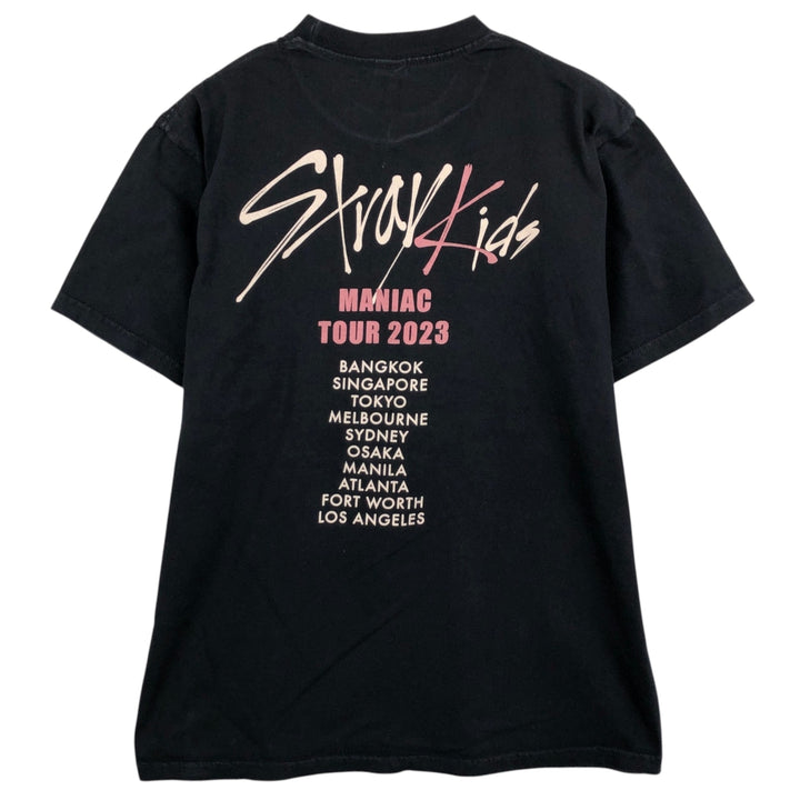 Gildan Hammer Stray Kids Band T-shirt (Men's size M equivalent) cotton black type Vintage Second Hand