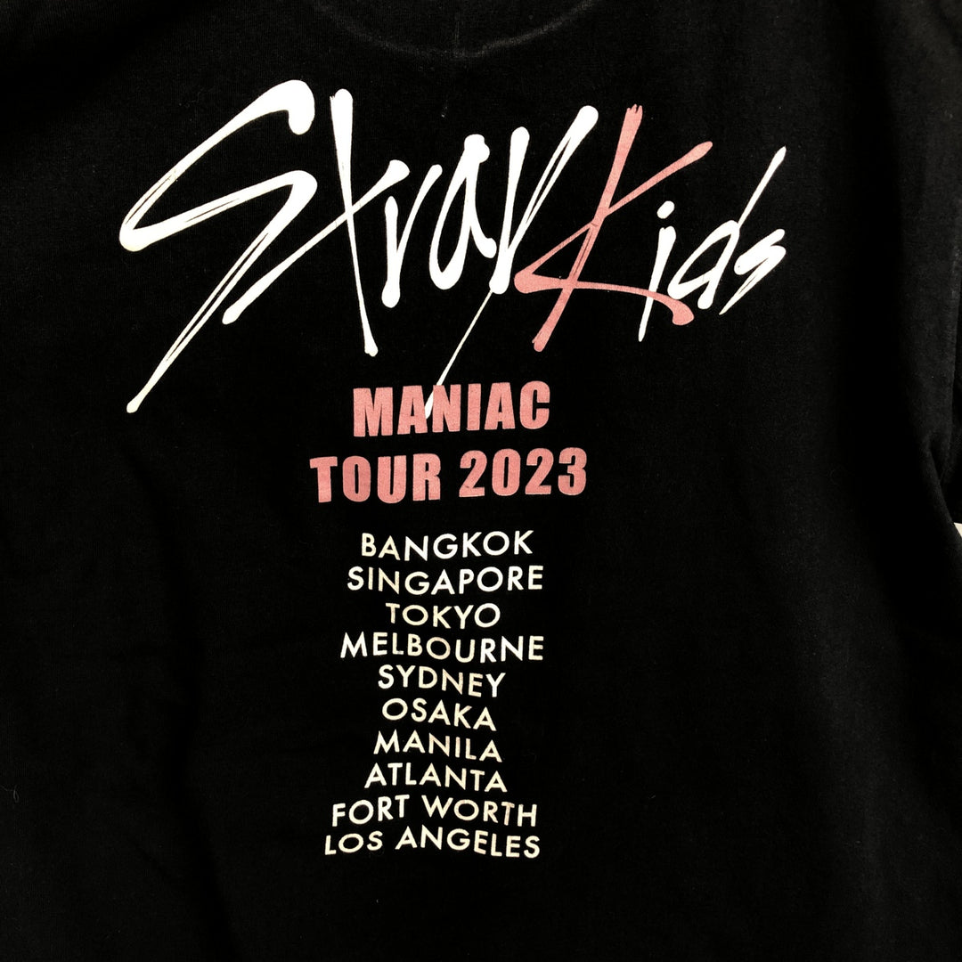 Gildan Hammer Stray Kids Band T-shirt (Men's size M equivalent) cotton black type Vintage Second Hand
