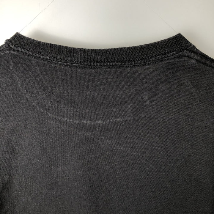 NIRVANA Nirvana Band T-shirt, Band T, Men's L size unclear black type Vintage Second Hand