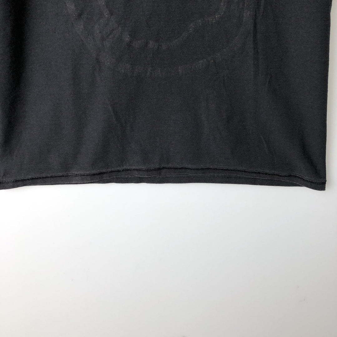 NIRVANA Nirvana Band T-shirt, Band T, Men's L size unclear black type Vintage Second Hand
