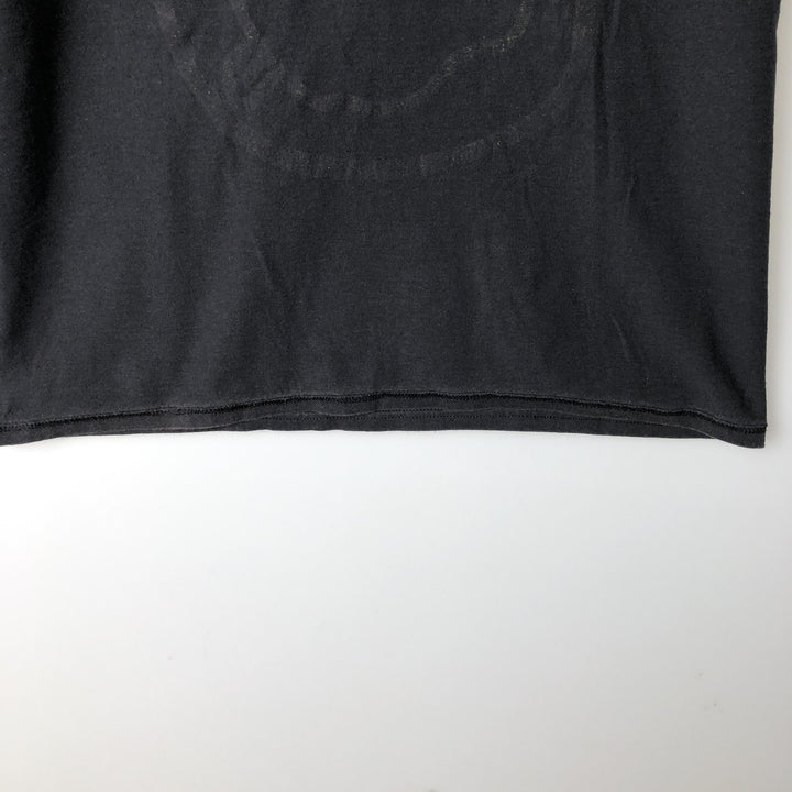 NIRVANA Nirvana Band T-shirt, Band T, Men's L size unclear black type Vintage Second Hand