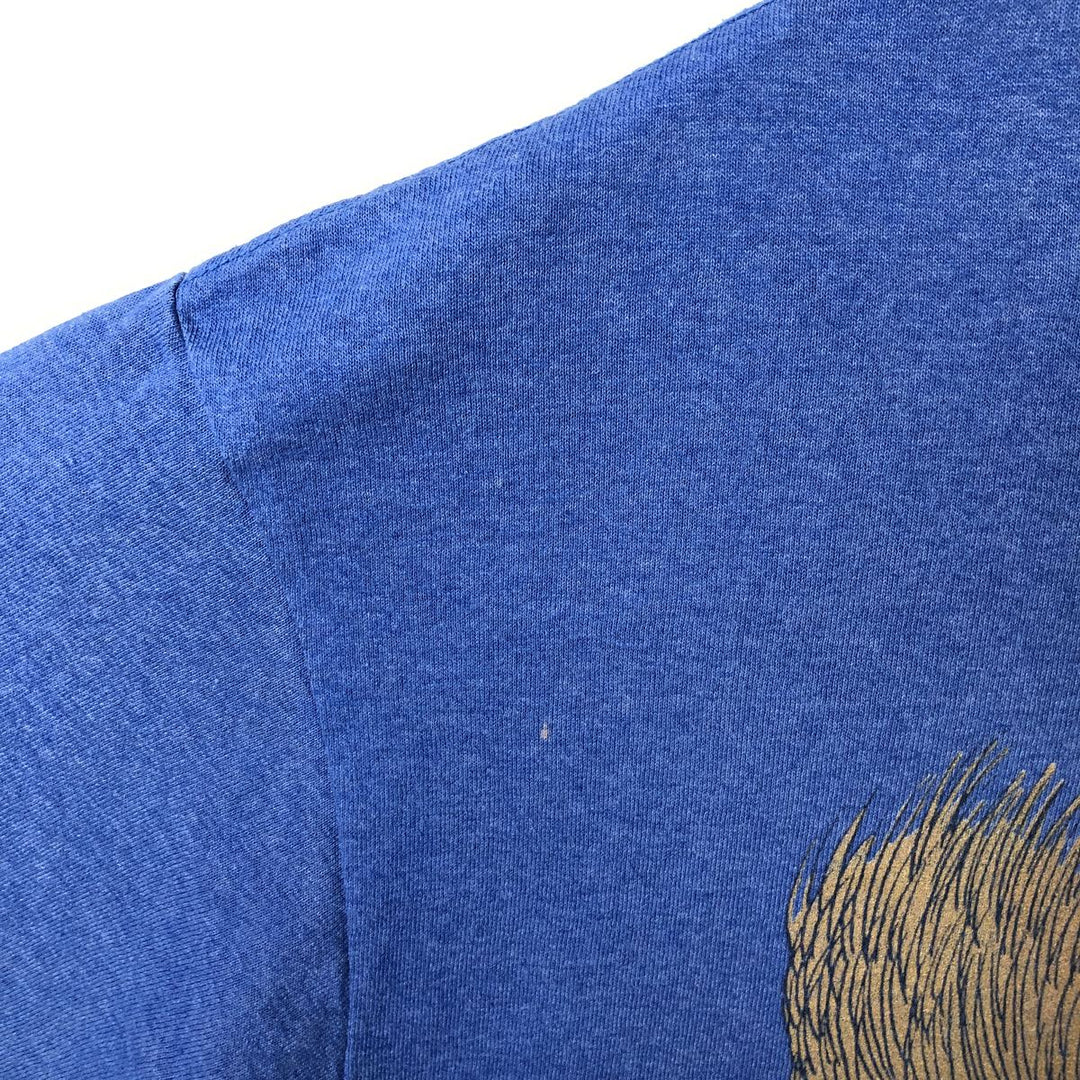 DELTA MTV BEAVIS AND BUTT-HEAD Character Print T-Shirt (Men's Size L) cotton blue type Vintage Second Hand