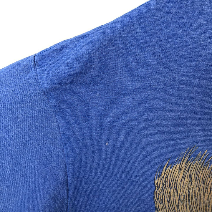 DELTA MTV BEAVIS AND BUTT-HEAD Character Print T-Shirt (Men's Size L) cotton blue type Vintage Second Hand