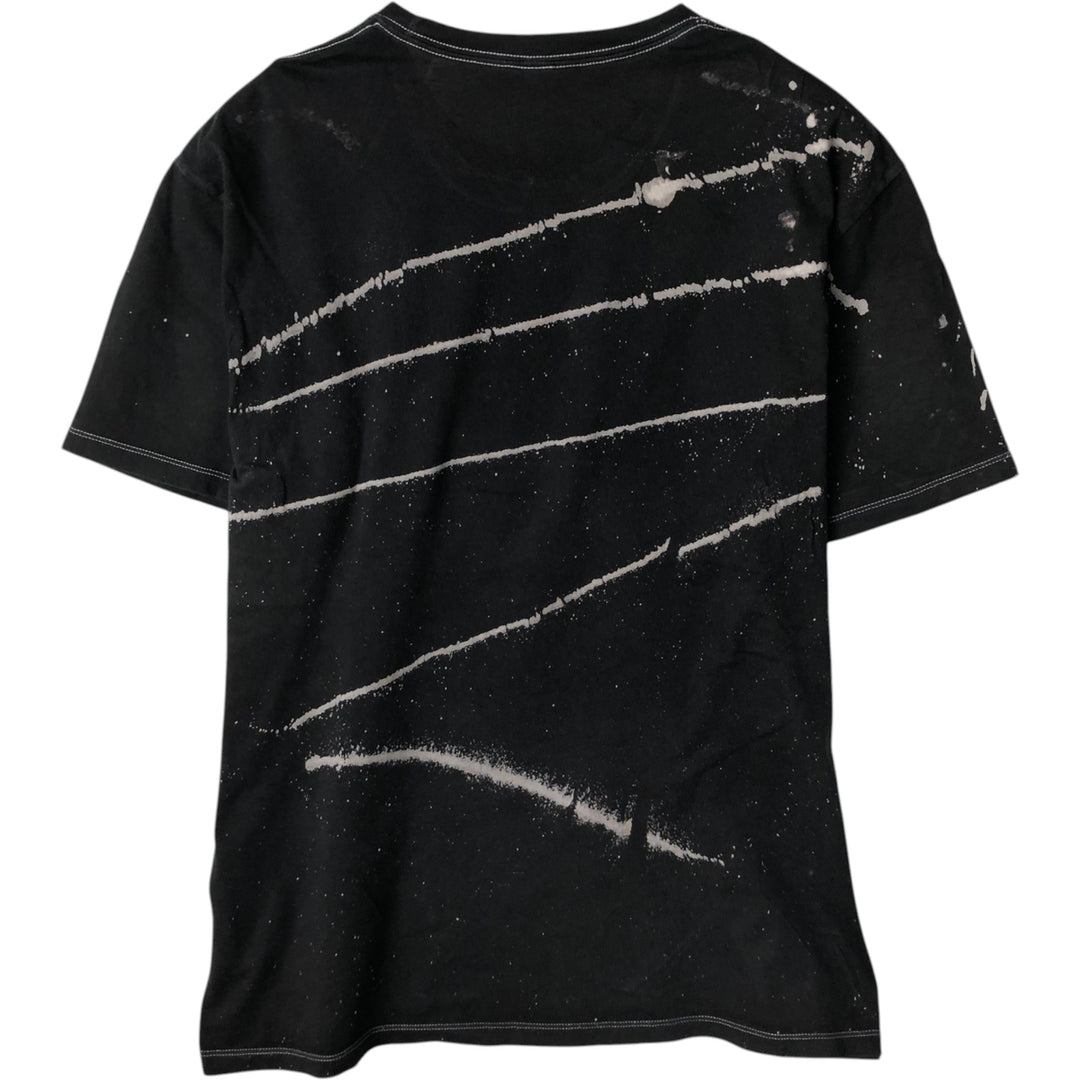 IRON MAIDEN Iron Maiden Band T-shirt Band T Men's M size cotton black type Vintage Second Hand
