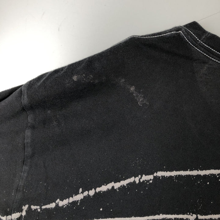 IRON MAIDEN Iron Maiden Band T-shirt Band T Men's M size cotton black type Vintage Second Hand