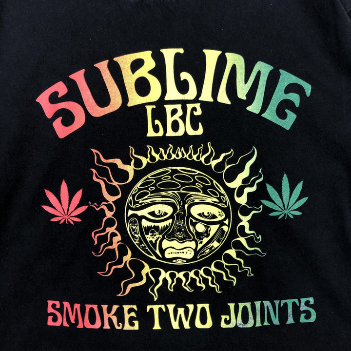 SUBLIME Band T-shirt, Men's M size unclear black type Vintage Second Hand