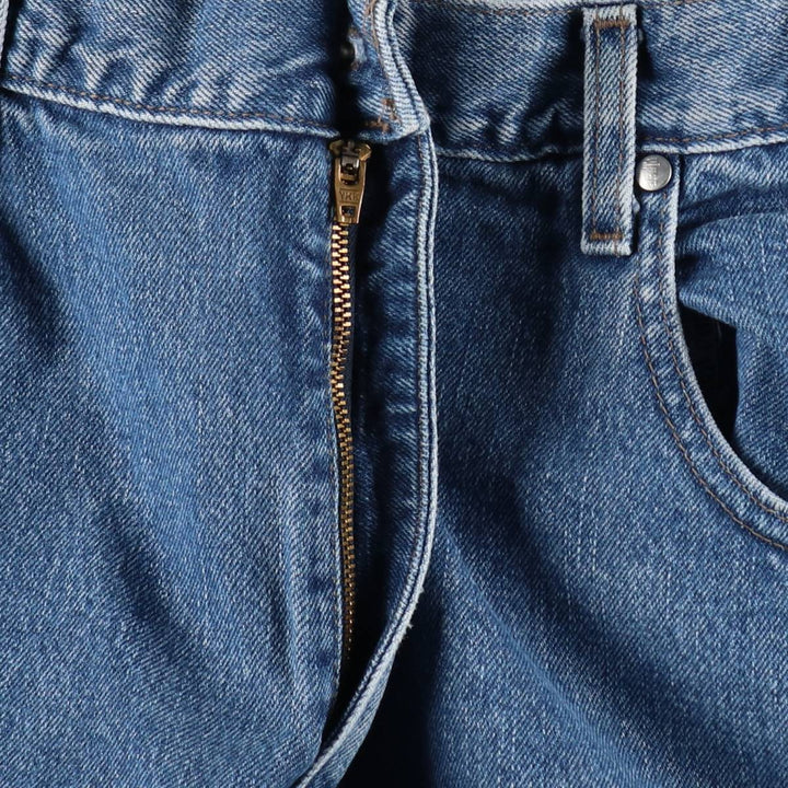 90'S Levi's SILVER TAB STRAIGHT LOOSE Black Denim Tapered Jeans, Men's W37 (approx.), Vintage cotton blue type Vintage Second Hand