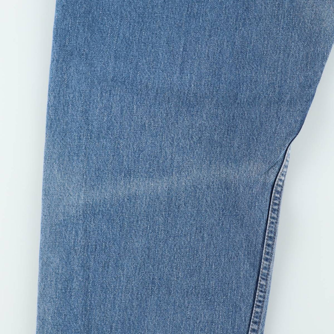 90'S Levi's SILVER TAB STRAIGHT LOOSE Black Denim Tapered Jeans, Men's W37 (approx.), Vintage cotton blue type Vintage Second Hand