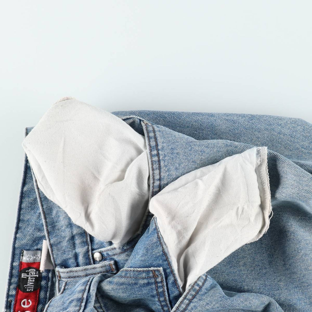90'S Levi's SILVER TAB LOOSE Tapered Denim Pants for Men, W33, Vintage cotton blue type Vintage Second Hand
