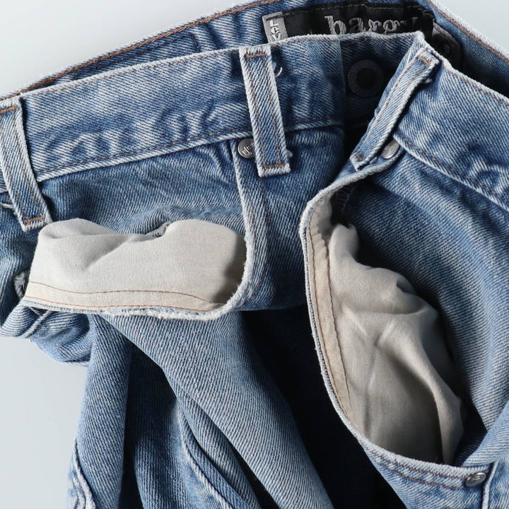 00'S Levi's SILVER TAB BAGGY tapered denim pants for men, size w36 cotton blue type Vintage Second Hand