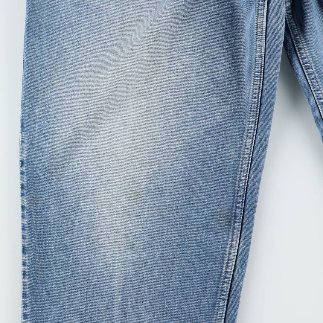 00'S Levi's SILVER TAB BAGGY tapered denim pants for men, size w36 cotton blue type Vintage Second Hand