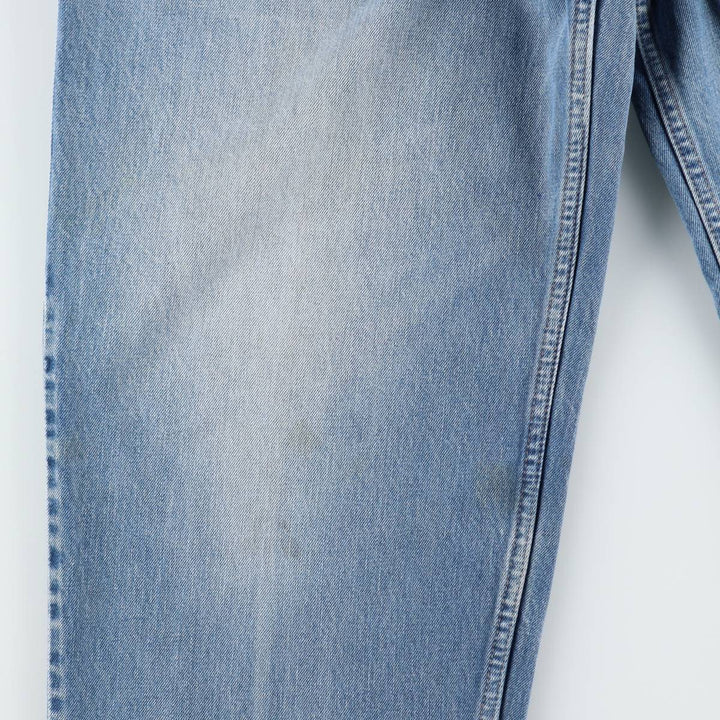 00'S Levi's SILVER TAB BAGGY tapered denim pants for men, size w36 cotton blue type Vintage Second Hand